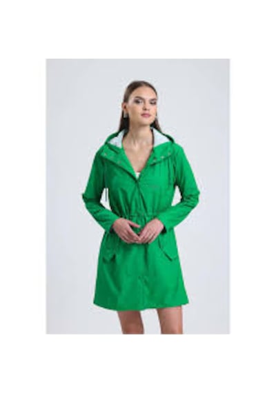 T Rain Pu Raincoat M Beden Yeşil Erkek Yağmurluk YESIL