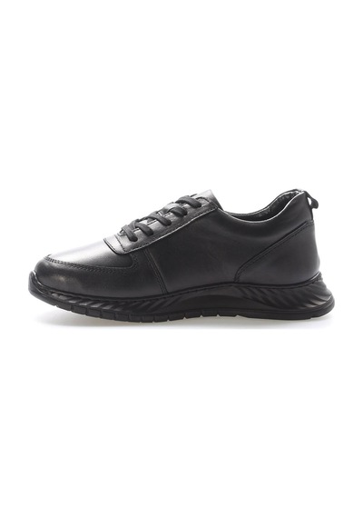 Fast Step Hakiki Deri Kadın Casual Ayakkabı 583za2502 Siyah