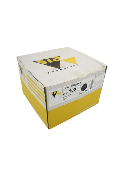 Sia 1950 Siaspeed 150 Mm 100 Kum Deliksiz Cırtlı Zımpara Kâğıdı 100'lü