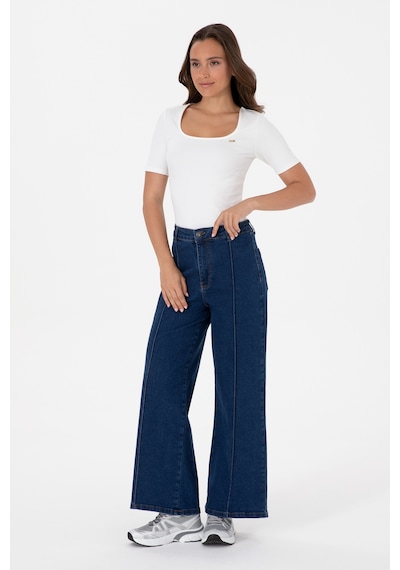 U.s. Polo Assn. Kadın Mavi Pantolon Jean 50316581-dn0022 Mıd Blue