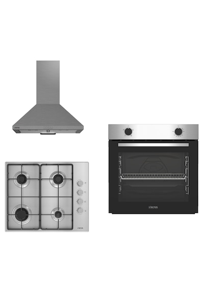 Altus ALA 310 I - ALA 181 GID - ALA 522 I 3 Lü Ankastre Set Inox
