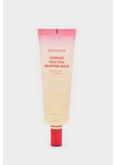 Defacto Meditherapy Shumage Gold Seal Wrapping Mask Elastikiyet ve Sıkılık Koruyucu Kırışıklık Önleyici Altın İplikli Maske H7724AXNS