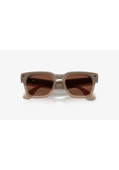 Meta Glasses Fury S Akıllı Gözlük 51-22 White Beyaz Çerçeve, Copper Lens, 12 Mp Kamera, 3k Video, Meta Aı, 32 Gb