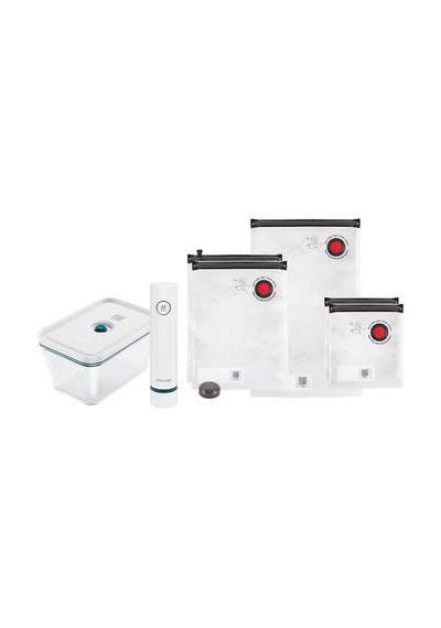 Zwilling Fresh & Save Vakumlu Başlangıç Seti, Cam, 7 Parçalı, Kut