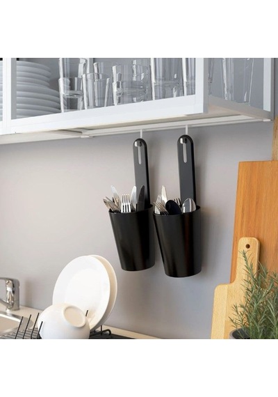 Ikea Enhet Banyo Askısı 2 Kancalı 2'li 6 X 24 Mm Beyaz