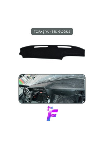 Tofaş Yüksek Göğüs Uyumlu Torpido Örtüsü Araca Özel Üretim Kolay Montaj Torpido Kılıf B2