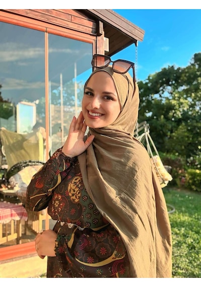 Moda Kaşmir Modal Şal Serisi Haki
