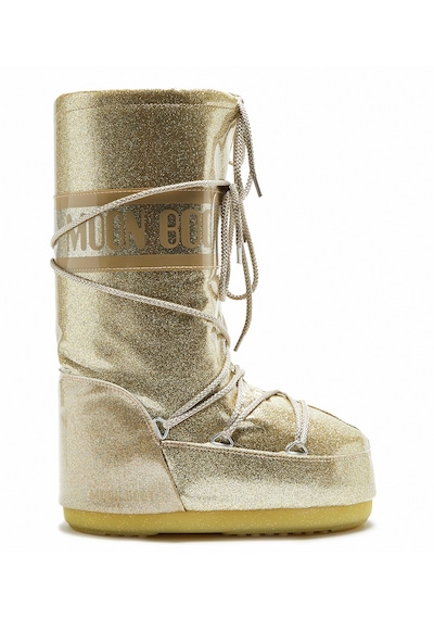 Bot Kar Kadın 80d1402850-b002 Moon Boot Icon Glitter Gold Altın
