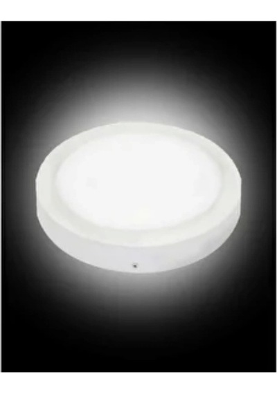Cata 18w Yuvarlak Sıva Üstü Led Panel 6500k Beyaz Kasa