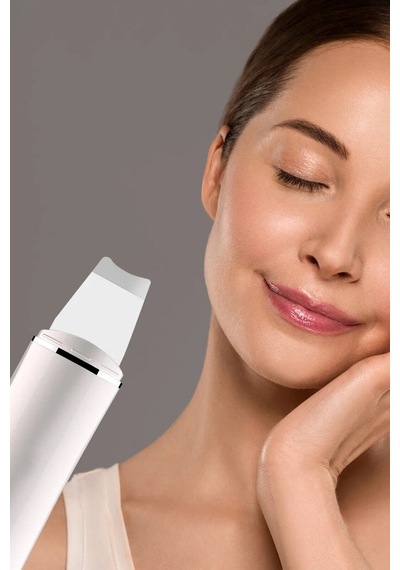 Profesyonel Ultrasonic Scubber Siyah Nokta-akne Gidereci Yüz Spatulası