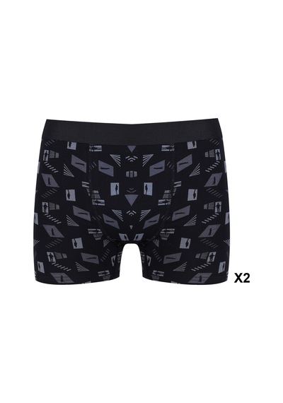 Koza İç Giyim Erkek 6'lı Pamuklu Likralı Boxer Ko9003bx.06 Siyah - Füme Koza İç Giyim Erkek 6'lı Pamuklu Likralı Boxer Ko9003bx.06 Siyah - Füme