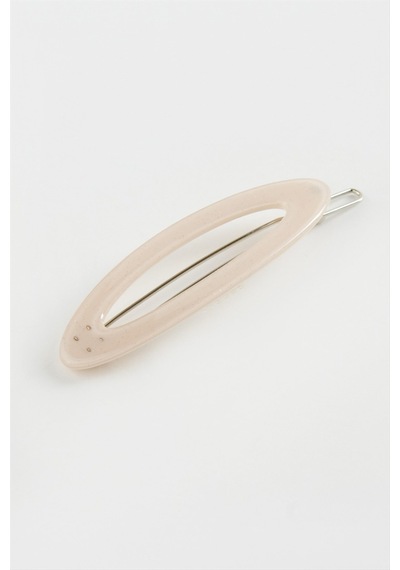 Oval Taşlı Klipsli Toka Pembe 62470076