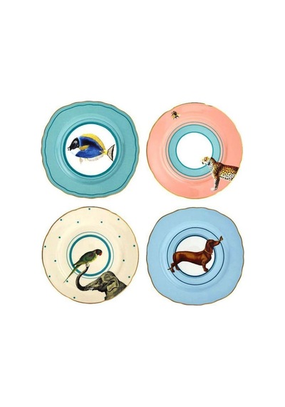 Yvonne Ellen Pasta Tabakları 16 Cm 4'lü Set Çok Renkli