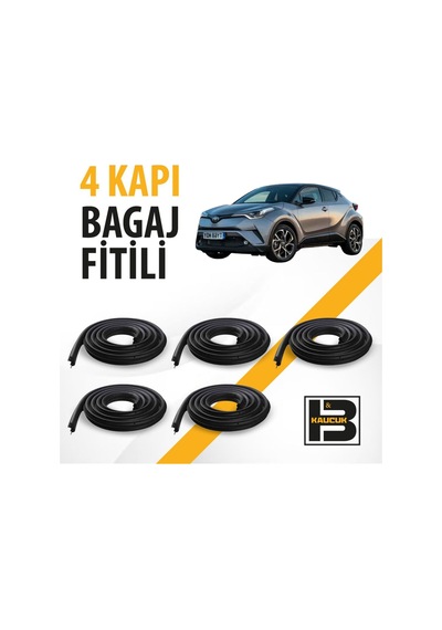 Toyota C-hr 2016-2019 4 Kapı + Bagaj Fitili Bm02739