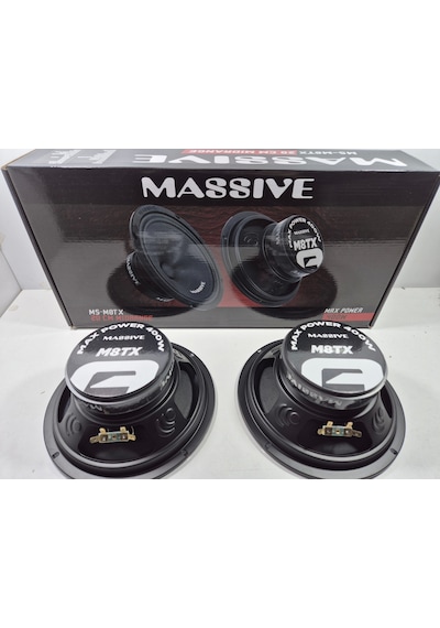 Massive 20cm Midrange Massive 400w 120 Rms Midrange Hoparlör Prof Midrange