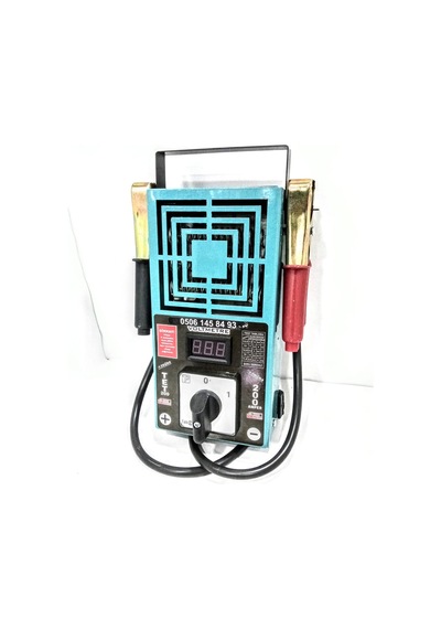 6-12-24 Volt 200 Amper Akü Test Cihazı Tuğra Tet  200