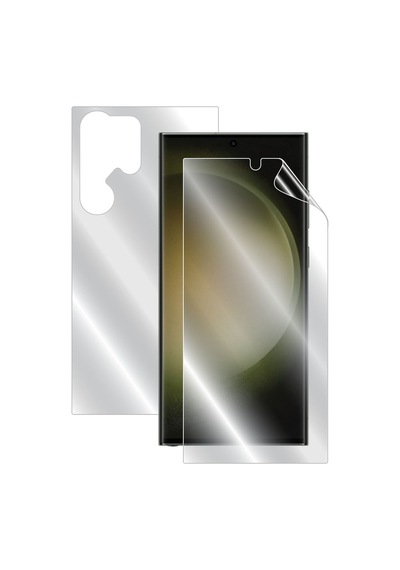 Samsung Uyumlu Galaxy S23 ULTRA için IPG Tam Kaplama (Ekran ve Arka Koruma)