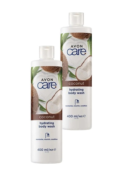 Avon Care Coconut Hindistan Cevizi Nemlendirici Duş Jeli 2 x 400 ML