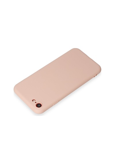 Apple iPhone Uyumlu 7 Kılıf First Silikon - Pudra Bzsxx00 1
