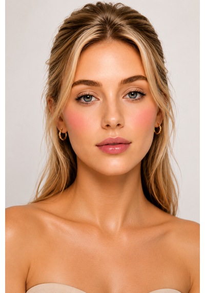 Spf30 Likit Allık Wild Pink 01 Fırça Aplikatörlü Kolajen Hyalüronik Asit E Ve C Vitamini / Liquid Joy Blush Pembe