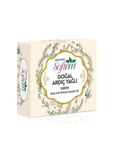 Softem Doğal Ardıç Yağlı Katı Sabun 130 G