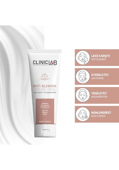 Cliniclab Leke Karşıtı Yüz Bakım Kremi 50 ML