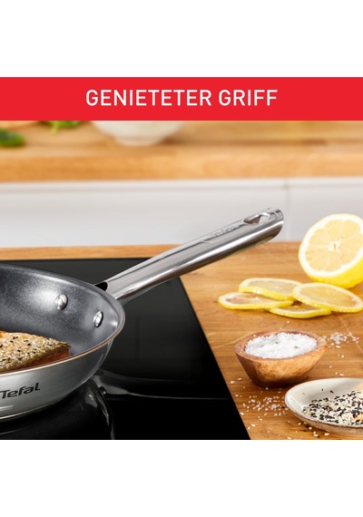 Tefal Duetto Tava Seti, 2 Parça. 24/28 Cm, Yalıtımsız, Kalın Isı Difüzyon Tabanı, Konforlu Sap, Dayanıklı, Her Türlü Sobaya Uygun, Paslanmaz Çelik, B866s234 Siyah Tefal Duetto Tava Seti, 2 Parça. 24/28 Cm, Yalıtımsız, Kalın Isı Difüzyon Tabanı, Konforlu Sap, Dayanıklı, Her Türlü Sobaya Uygun, Paslanmaz Çelik, B866s234 Siyah