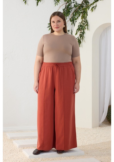 Aker Tarçın Tencel Pantolon Etek Tarçın Tarçın