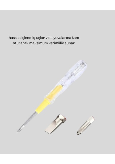 Neon Işıklı Elektrik Kontrol Kalemi 95799346