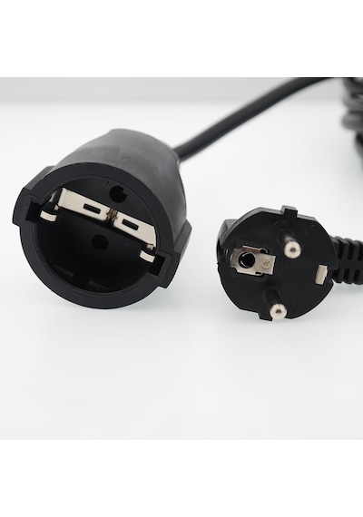 Tek-iş 10 Metre Uzatma Kablosu 3 X 1,5 Mm Ttr Bakır Kablo Erkek Fiş Dişi Fiş Baskılı Seyyar Ara Kablo Diğer