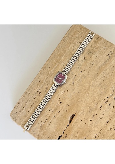 Savior Collection Alya Silver Bordo Saat