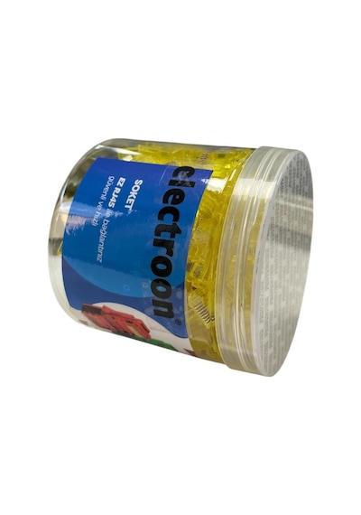 Electroon Sarı Cat6 Ezrj45 Açık Uçlu Soket 8p/8c - 100adet