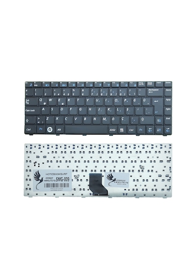Samsung Uyumlu NP-R522-JS05TR, NP-R522-XS0CTR Notebook Klavye (Siyah)