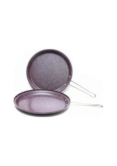 Mutfak No-32cm Teflon İkiz Balık Tavası Altın - Gri