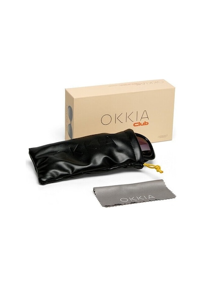 Okkia Club Procıda Siyah Lens Polarize Güneş Gözlüğü Siyah
