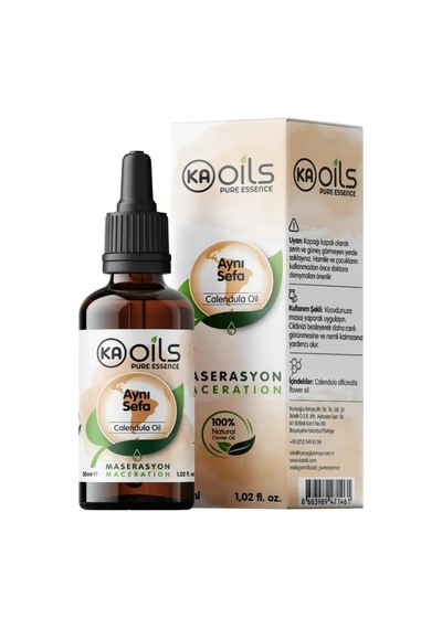 Tr Aynısefa Yağı 30 Ml Zeytinyağında Masere Edilmiş Calendula Infused Oil Cilt Yatıştırıcı & Koruyucu B 0.3 ML