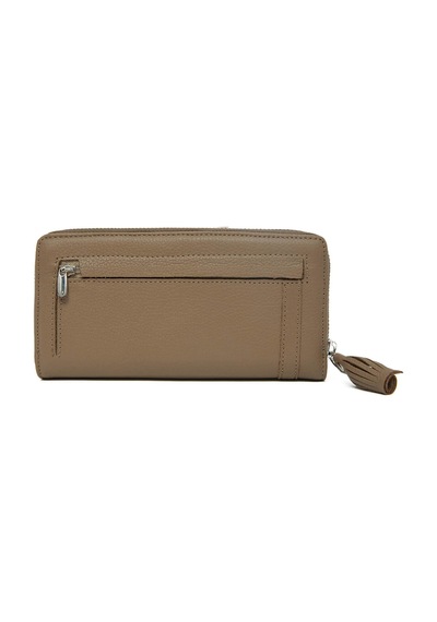 Deriza Prage Hakiki Deri Kadın Cüzdan Vizon Mıknatıslı