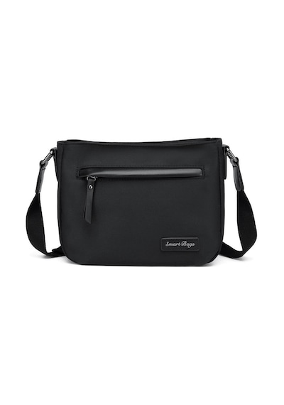 Smart Bags Twill Dimi Kumaş Postacı Kadın Çantası 3324 Siyah