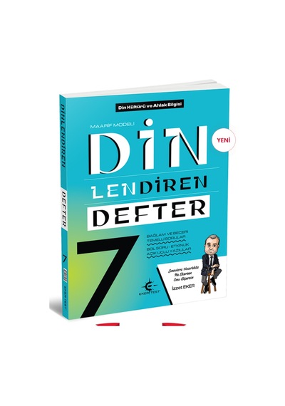 7. Sınıf Eker Test Dinlendiren Defter Güncel Müfredat