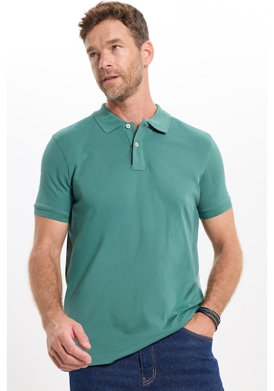 Tudors Erkek Slim Fit Dar Kesim Premium Seri %100 Pamuk Yumuşak Dokulu Merserize Yeşil Polo Yaka Tişört-50913 Tudors Erkek Slim Fit Dar Kesim Premium Seri %100 Pamuk Yumuşak Dokulu Merserize Yeşil Polo Yaka Tişört-50913