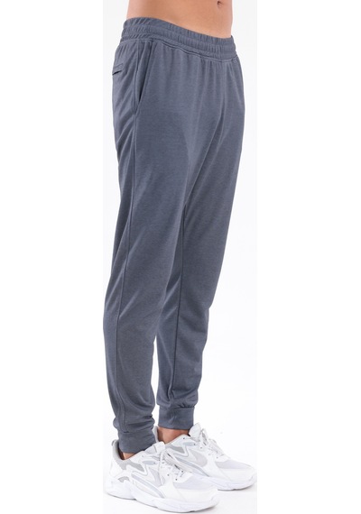Rowinger Premium Merserize Örme Kumaş Lastikli Paça Erkek Pantolon Eşofman Altı Navyblue