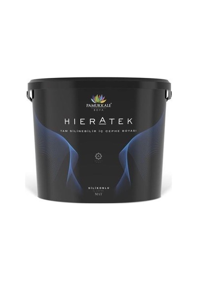 Pamukkale Hieratek İpek Mat Silikonlu Tam Silinebilir İç Cephe Boyası 15 L Beyaz