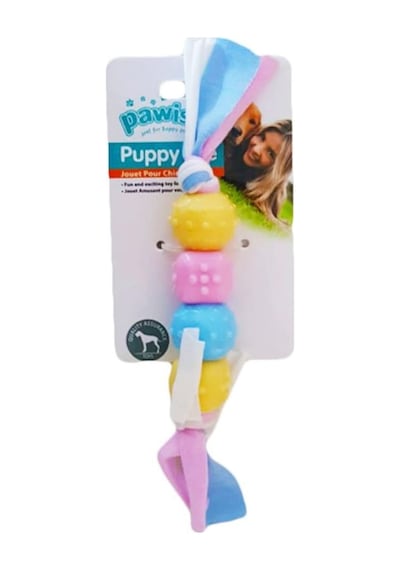 Pawise Puppy Life İpli Diş Çıkarma Köpek Topu 20 CM