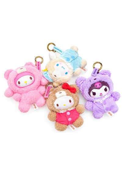 Masita Top Toy - Sanrıo Characters Latte Baby - Plush Doll Keychaın Blındbox 18 Cm Kutulu - Kutusuz 1 Adet Gönderilir 02 - Çok Renkli