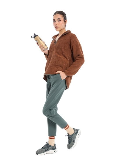 Sportive Sherpa Kadın Bej Günlük Stil Polar 24kk018-oat Bej