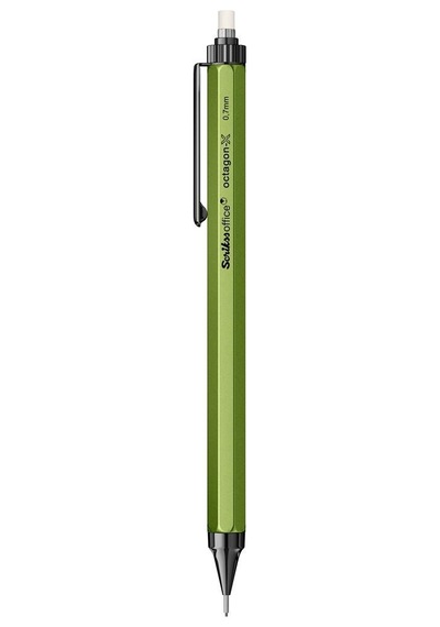 Scrikss Octagon-x Mekanik Kurşun Kalem 0.7 Mm Yeşil Çok Renkli