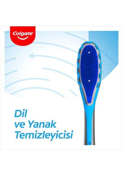 Colgate 360° Advanced Gelişmiş 4 Bölgede Etkili Temizlik Diş Fırçası Medium