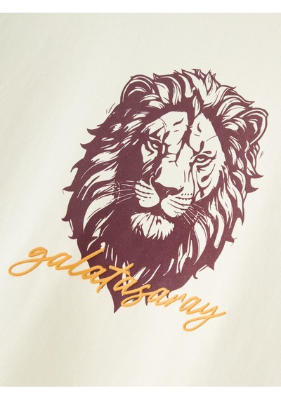 Gsstore Galatasaray Erkek T-shirt E261086 Ekru