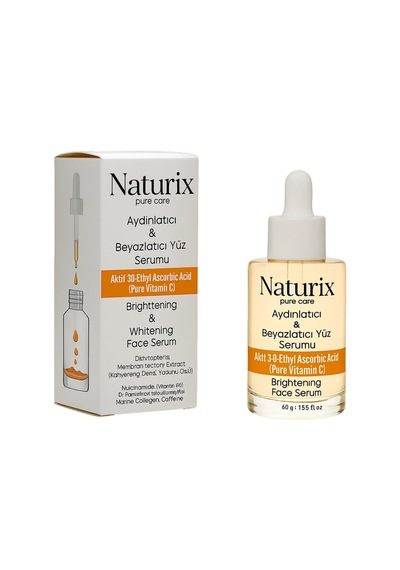 Aydınlatıcı Ve Beyazlatıcı Yüz Serumu C Vitamini Alpha-arbutin & Niacinamide 30ml