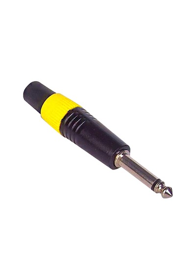 6.3 Mm Mono Gitar Jack Fiş Canon Tipi Metal Nikel